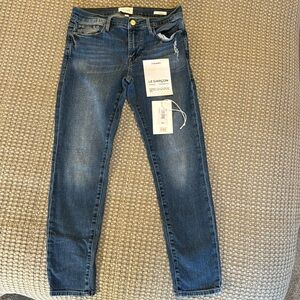 Frame Le Garçon Mid Rise Azure size 28